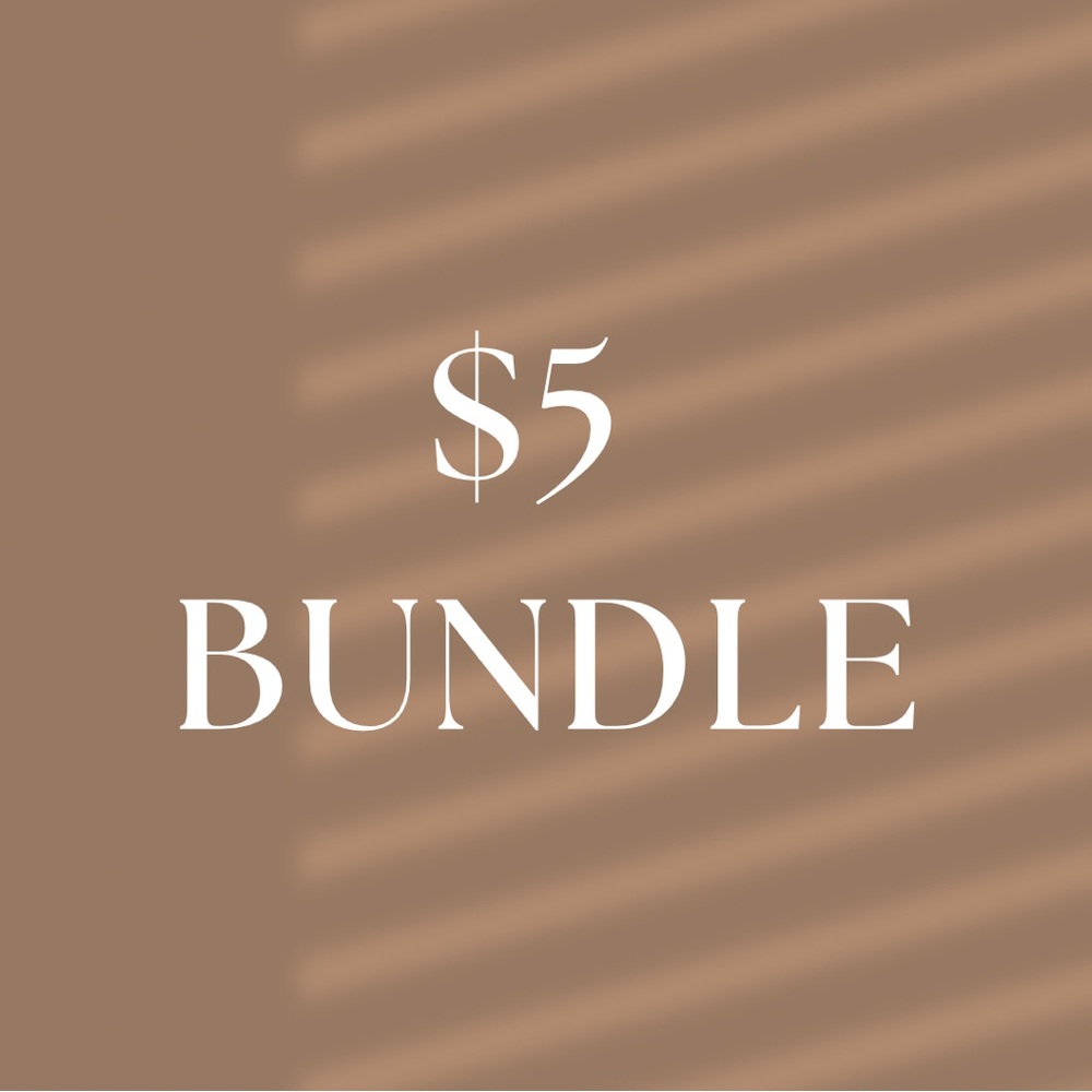 $5 BUNDLE LISTING: POSH LIVES